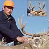 October 13, 2000; 25 5/8 inch 5x4 mule deer